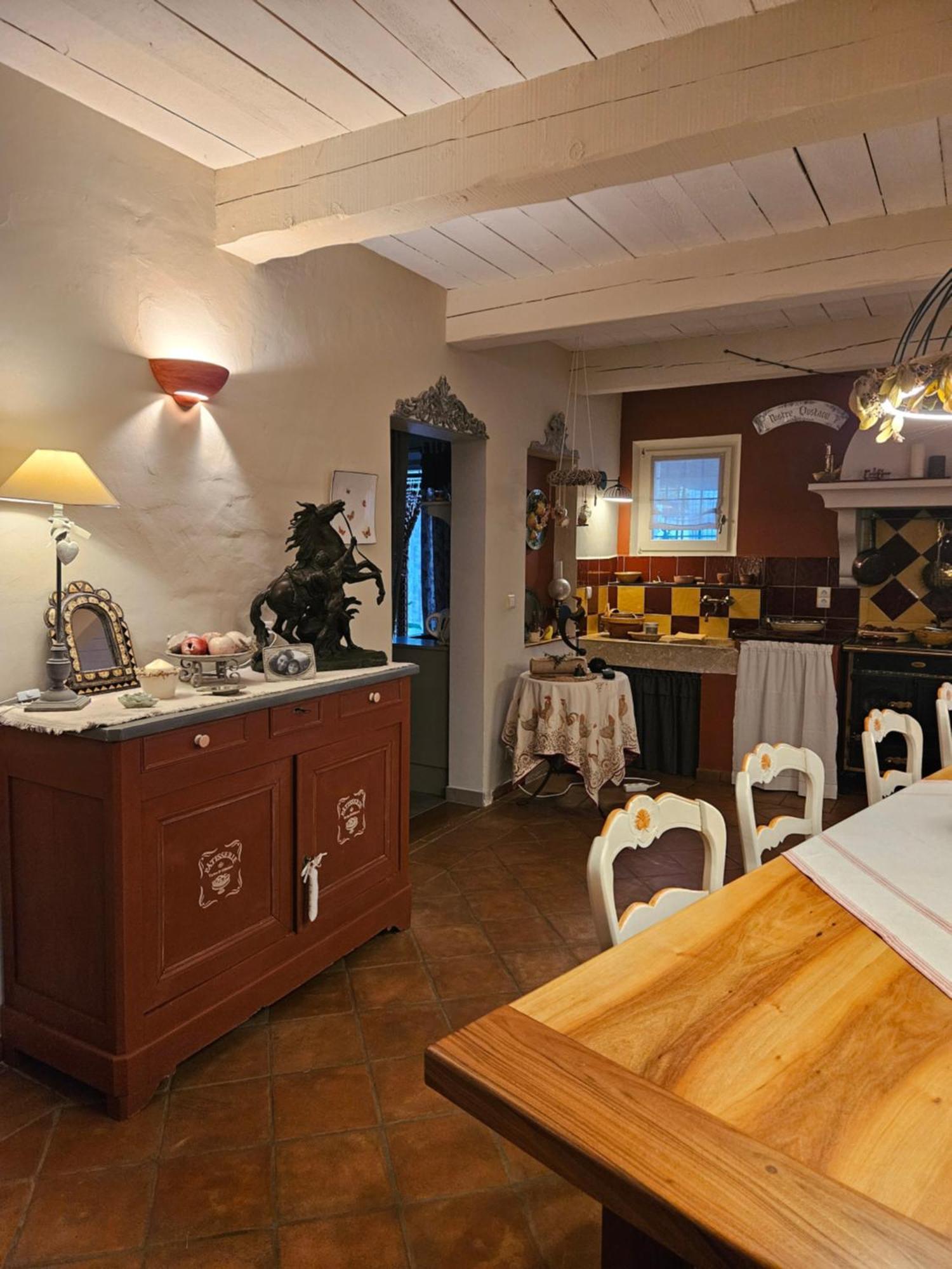 Bastide Des Oliviers Bed and Breakfast Moustiers-Sainte-Marie Exteriör bild